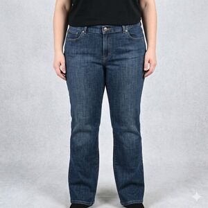 Authentic Levi's Classic Bootcut Jeans 16M W33 L32 Blue Denim